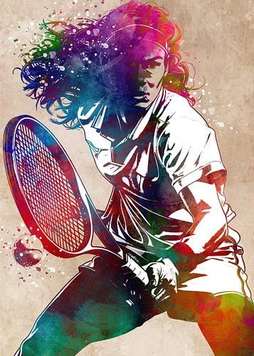 Tennisser sport kunst #tennis