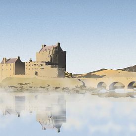 Eilean Donan Castle - Scotland by Theo Fokker