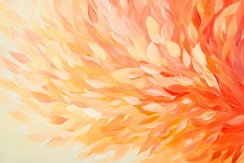 Herbstliche Farbenpracht in sanften Tönen von Poster Art Shop