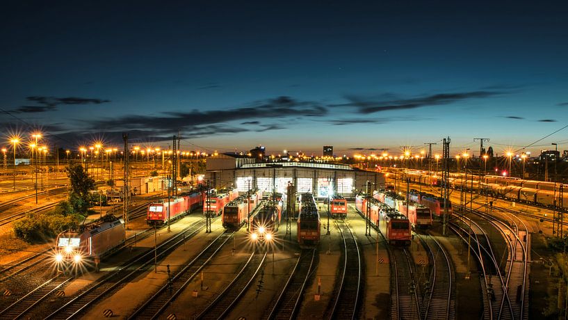 Gare de marchandises de Mannheim par Sven Frech