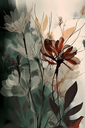 Abstract flowers