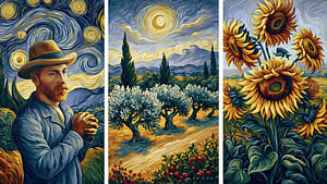 Vincent van Goghs Welt in drei Teilen | Eine Hommage