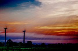 radios solis occasum Horumersiel by Photoart-Naegele