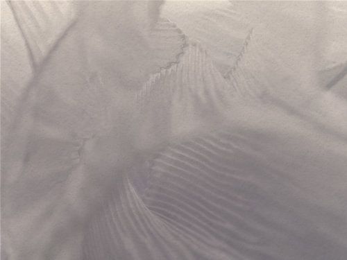 Flows of light in grey - calm and depth in abstract movement