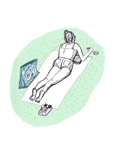 Snacking in the Park