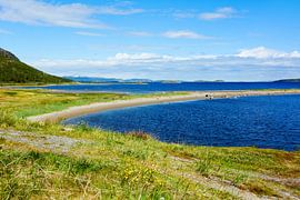 Sommer am  Porsangerfjord Norwegen