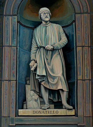 Donatello Schilderij