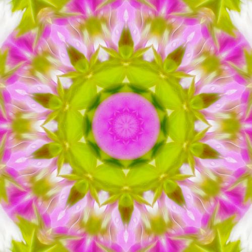 Mandala in soft colours