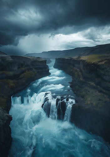 Lever de soleil magique en montagne