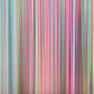 Peinture abstraite colorée "Stripes" (rayures)