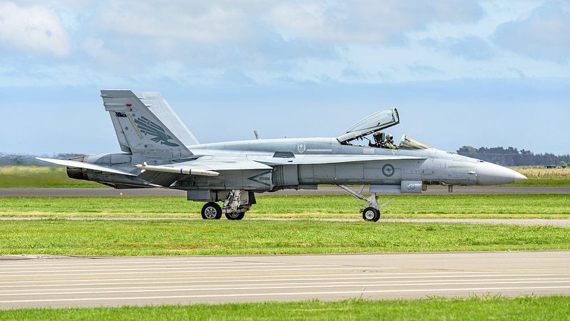Royal Australian Air Force McDonnell Douglas F/A-18A Hornet. von Jaap van den Berg
