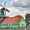 Zaanse molen van Shirley Douwstra