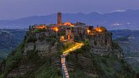 Een avond in Civita di Bagnoregio van Henk Meijer Photography thumbnail