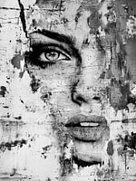 Faded Beauty #2 Monochrome