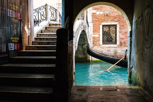 Venedig, Blick auf Kanal