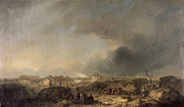 Het kasteel van Antwerpen na het bombardement van 1832, Ferdinand de Braeke