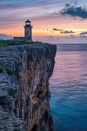 Lighthouse in the evening sun by Imperial Art House