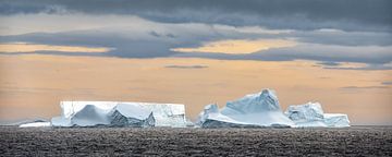 IJsbergen rondom South Georgia van Ron van der Stappen