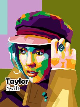 Beste Trends Pop-Art Taylor Swift von miru arts