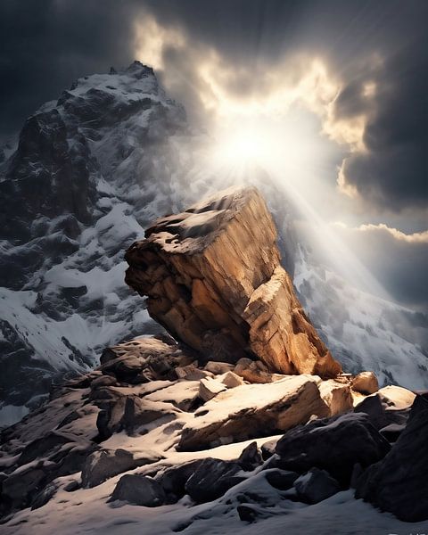 Landschap van fernlichtsicht