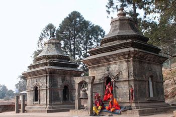 Sadhus in Pashupatinath