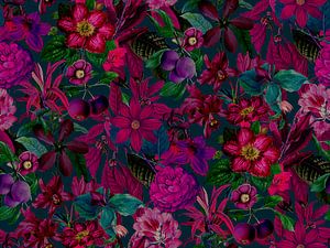 Exotic Garden Fuchsia Pink