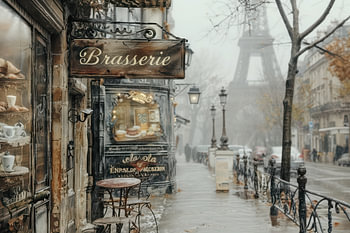 Parijs Brasserie - Romantisch Stadsgezicht