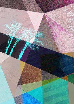P16-F TREES AND TRIANGLES van Pia Schneider
