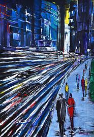 Soirée en ville sur Eberhard Schmidt-Dranske