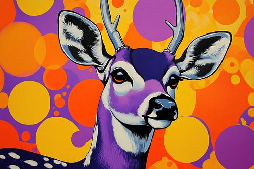 Deer Animal | Purple Deer