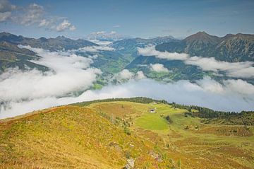 Blick vom Stubnerkogel bei Bad Gastein von Alexander Ließ