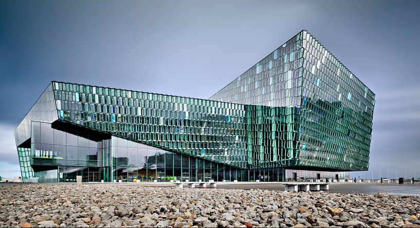Harpa Concert Hall, Reykjavik van David Bleeker
