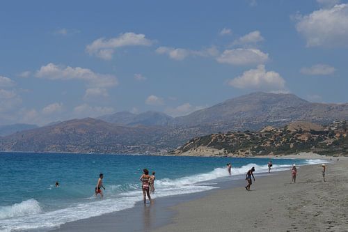 Blick vom Strand aus