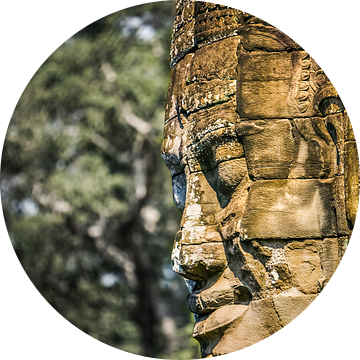 Bayon Tempel,  Angkor, Cambodja van Henk Meijer Photography