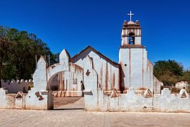 The church of San Pedro de Atacama by Roland Brack