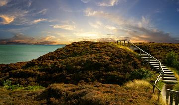 Zonsondergang op Sylt van JGS-DigitalArt