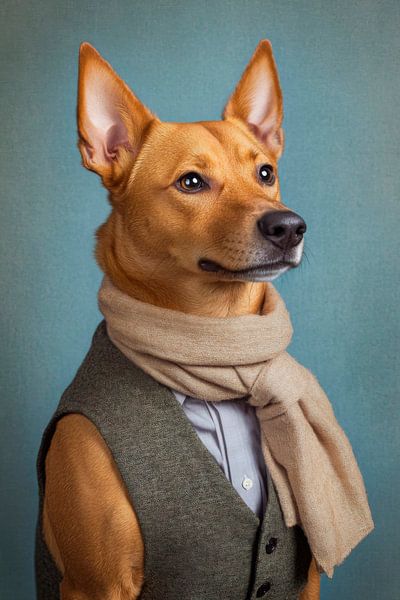 Carolina Dog by Poster Art Shop