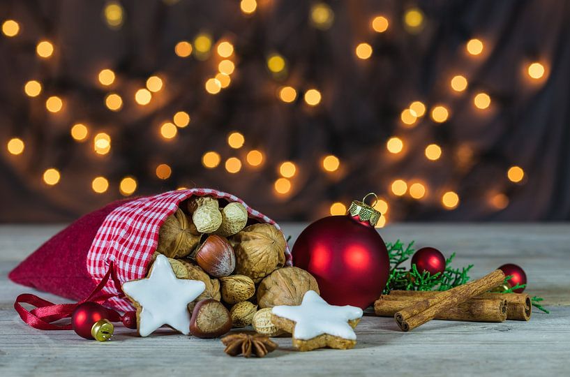Kerstmis vakantie licht achtergrond van Alex Winter