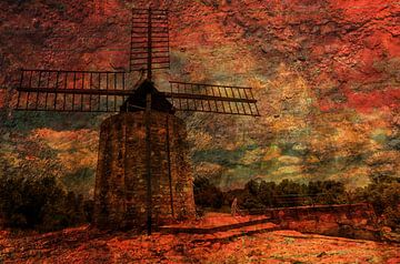 Mill from Daudet by Dieter Walther