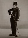 Charlie Chaplin schilderij van Paul Meijering thumbnail