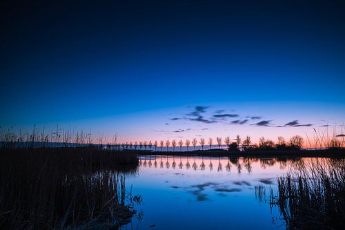 Zonsopkomst bij Spijkerboor.