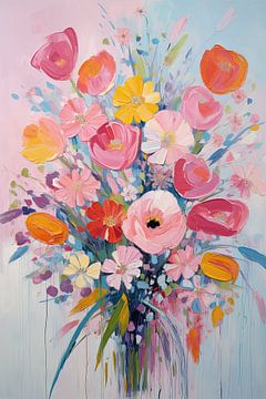 Fleur and colour 16 by Bert Nijholt