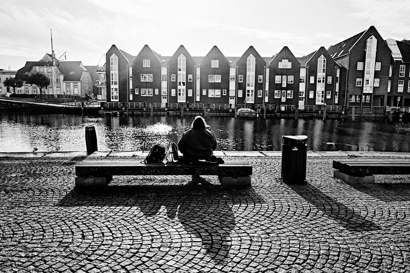 Harbour town by the sea by Heiko Westphalen