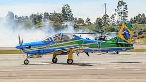 Força Aérea Brasileira Embraer A-29B Super Tucano. by Jaap van den Berg