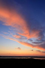 Ambiance du soir sur la mer Baltique à Peenemünde