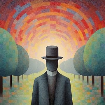 Dali, Magrittte en Miro Stijl van ARTEO Schilderijen