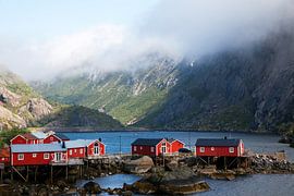 Fischerdorf Nusfjord von Marit Lindberg
