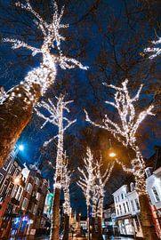 Image du centre ville de Breda à Noël