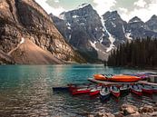 Lac Moraine, Alberta, Canada par Koen Lipman Aperçu