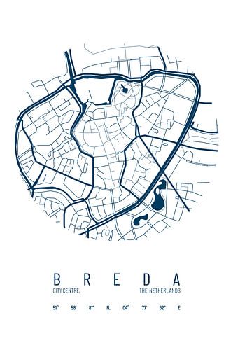 Stadskaart Breda